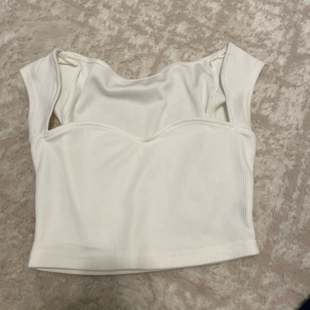 Elegant White Women's Top